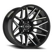 Vision 305 20x12 -51 6x135mm 87.1mm Gloss Black Machined Face