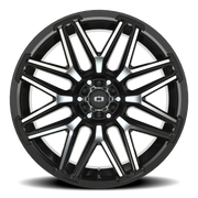 Vision 305 22x12 -51 6x139.7mm 106.2mm Gloss Black Machined Face