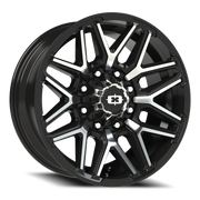 Vision 305 20x9 +12 8x180mm 124.2mm Gloss Black Machined Face