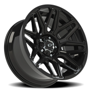 Vision 305 20x10 -25 5x139.7mm 108mm Gloss Black