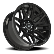 Vision 305 20x10 -25 6x139.7mm 106.2mm Gloss Black