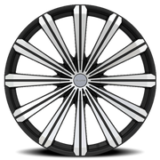 Elure 30 22x8 +38 5x112mm 74.1mm Black Machined