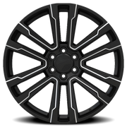 Eclipse Replica 328 22x9 +24 6x139.7mm 78.4mm Black Milled