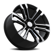 Eclipse Replica 328 24x10 +30 6x139.7mm 78.1mm Black Machined