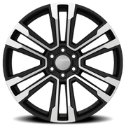 Eclipse Replica 328 22x9 +24 6x139.7mm 78.3mm Black Machined