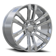 Eclipse Replica 328 24x10 +30 6x139.7mm 78.1mm Chrome