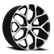 Eclipse Replica 348 22x9.5 +25 6x139.7mm 78.2mm Gloss Black Machined