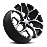 Eclipse Replica 348 20x9 +25 6x139.7mm 78.1mm Gloss Black Machined