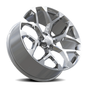 Eclipse Replica 348 26x10 +24 6x139.7mm 78.1mm Chrome