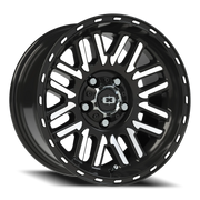 Vision 348 15x7.5 -12 5x127mm 78.1mm Gloss Black Machined Face