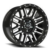 Vision 348 16x8 +0 5x127mm 78.1mm Gloss Black Machined Face