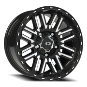 Vision 348 16x8 +0 5x139.7mm 110mm Gloss Black Machined Face
