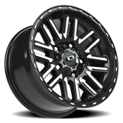 Vision 348 16x8 +0 5x139.7mm 110mm Gloss Black Machined Face