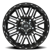 Vision 348 16x8 +0 5x139.7mm 110mm Gloss Black Machined Face