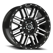 Vision 348 18x8.5 +0 5x127mm 78.1mm Gloss Black Machined Face