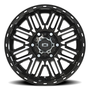 Vision 348 16x8 +0 6x139.7mm 110mm Gloss Black Machined Face