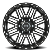 Vision 348 17x8.5 +18 6x139.7mm 106.2mm Gloss Black Machined Face
