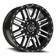 Vision 348 18x8.5 +18 6x120mm 66.9mm Gloss Black Machined Face