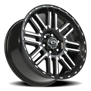 Vision 348 18x8.5 +18 6x120mm 66.9mm Gloss Black Machined Face