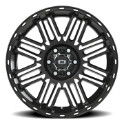 Vision 348 18x8.5 +18 6x120mm 66.9mm Gloss Black Machined Face
