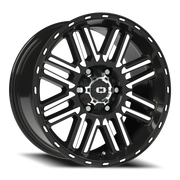 Vision 348 18x8.5 +0 6x139.7mm 106.2mm Gloss Black Machined Face