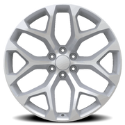 Eclipse Replica 348 26x10 +24 6x139.7mm 78.1mm Silver Machined