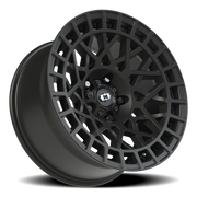 Vision 349 17x8.5 -24 5x127mm 76.1mm Satin Black