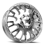 Luxxx HD Dually 34 20x8.25 +115 8x165mm 121.3mm Chrome