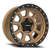 Vision 350 17x9 -12 5x127mm 78.1mm Bronze Satin Black Lip