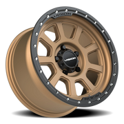 Vision 350 17x9 -12 5x127mm 78.1mm Bronze Satin Black Lip