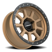 Vision 350 18x9 +12 5x150mm 110.2mm Bronze Satin Black Lip