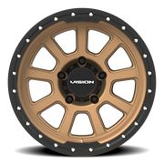 Vision 350 18x9 +12 5x150mm 110.2mm Bronze Satin Black Lip