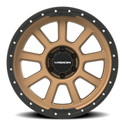 Vision 350 20x9 +12 6x139.7mm 106.2mm Bronze Satin Black Lip