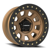 Vision 350BL 15x8 -28 5x114.3mm 83mm Bronze Satin Black Lip