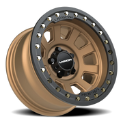 Vision 350BL 15x8 -28 5x114.3mm 83mm Bronze Satin Black Lip