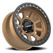 Vision 350BL 17x9 -40 5x139.7mm 108mm Bronze Satin Black Lip