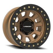 Vision 350BL 15x8 -28 6x139.7mm 108mm Bronze Satin Black Lip