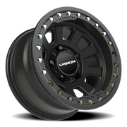 Vision 350BL 15x8 -28 5x139.7mm 108mm Satin Black