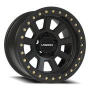 Vision 350BL 17x9 -40 5x139.7mm 108mm Satin Black