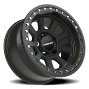 Vision 350BL 17x9 -40 5x139.7mm 108mm Satin Black