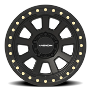 Vision 350BL 17x9 -40 5x139.7mm 108mm Satin Black