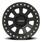 Vision 350BL 17x9 -40 6x139.7mm 106.2mm Satin Black