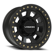 Vision 350BL 17x9 -40 8x165.1mm 125.2mm Satin Black