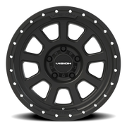 Vision 350 17x9 +12 5x127mm 78.1mm Satin Black