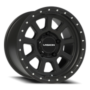 Vision 350 17x9 -12 5x139.7mm 108mm Satin Black