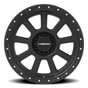 Vision 350 20x9 +12 6x135mm 87.1mm Satin Black