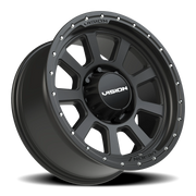 Vision 350 20x9 +12 8x165.1mm 125.2mm Satin Black