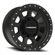 Vision 350 17x9 -12 8x165.1mm 125.2mm Satin Black