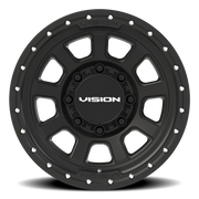 Vision 350 17x9 -12 8x165.1mm 125.2mm Satin Black