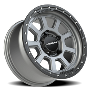 Vision 350 17x9 +12 5x150mm 110.2mm Satin Gray Satin Black Lip